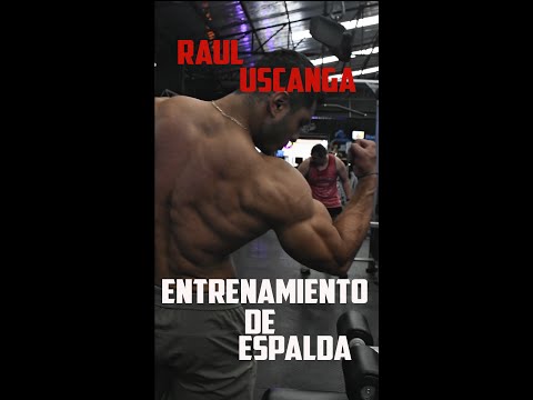 Entrenamiento de Espalda en Definición