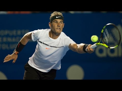 Watch Highlights: Nadal, Djokovic & Del Potro At Acapulco 2017 Wednesday
