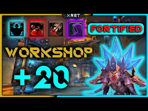 Mechagon Workshop +20 | Resto Shaman Commentary | Season 4 Fortified