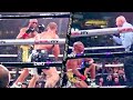 JAKE PAUL VS ANDERSON SILVA KNOCKDOWN IN DRAMATIC FASHION - RINGSIDE FAN VIEW