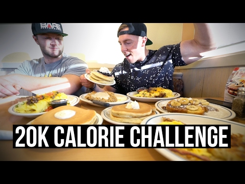 The 20,000 Calorie Challenge | CHEAT DAY | Man Vs. Food