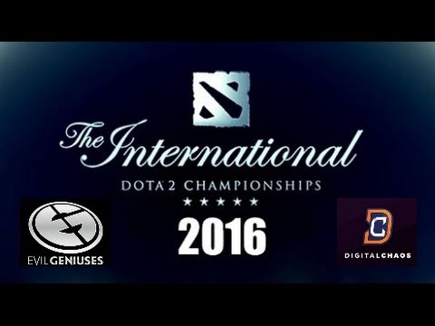 Dota 2 Ti6 - Digital Chaos (DC) vs. Evil Geniuses (EG) - GAME 3 - BO3 - THE INTERNATIONAL 2016