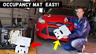HOW TO REPLACE PASSENGER SEAT OCUPPANCY MAT SENSOR FORD FOCUS FUSION ESCAPE MORE