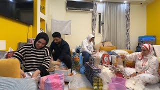 تجهيزات رمضان2024 ???? عملنا شنط رمضان ❤️