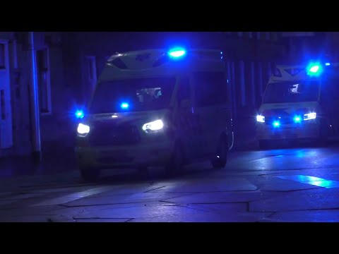 Spoedretoer naar ziekenhuis Fmc Leeuwarden | Ambulance 02-107 02-115 met spoed onderweg!