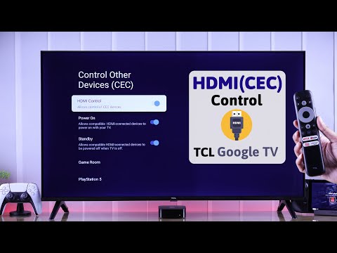 TCL Google TV: How to Enable HDMI-CEC and ARC! [Turn On]