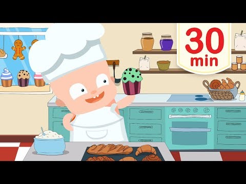 En Sockerbagare | Babyloonz Barnsånger