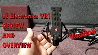 Video thumbnail for sE Electronics VR1 Voodoo Ribbon Microphone Review by purewaveaudio