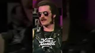 🤘KING DIAMOND BEING HUMBLE🤘 #kingdiamond #heavymetal #metal #mercyfulfate #shorts