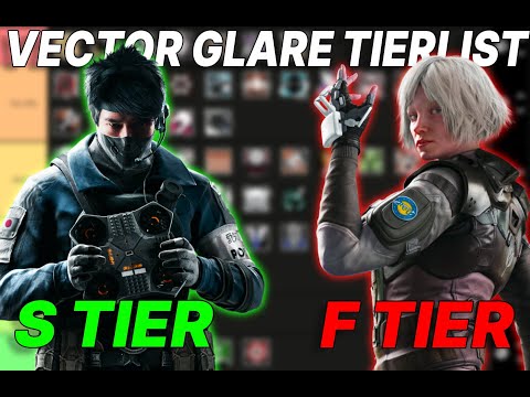 BEST OPERATORS Vector Glare Operator Tier List - Rainbow Six Siege