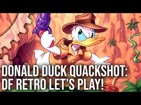 DF Retro Play: QuackShot Starring Donald Duck - Classic Mega Drive / Genesis Platforming!