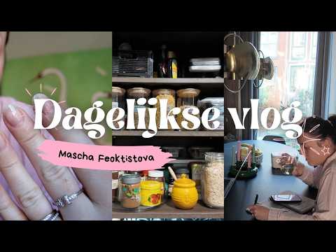 Ontbijtkastje helemaal organizen en netjes maken | Vloggloss 4093