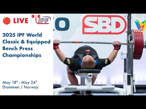 Men M2 59 - 93 kg Equipped - 2025 World Bench Press Championships