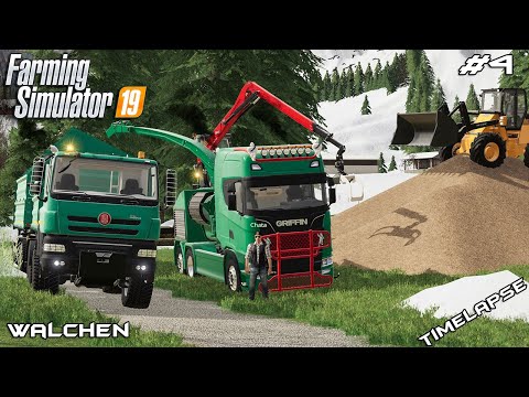 Making so wood chips w/@ChataModding | Forestry Walchen 2K20 | Farming Simulator 19 | Episode 4