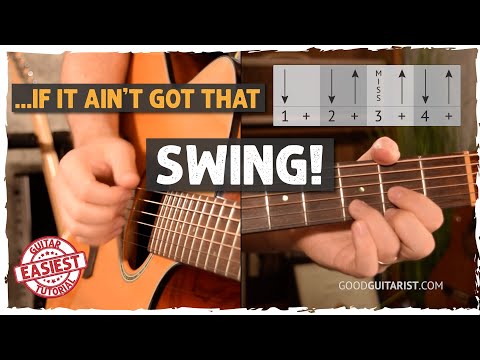 How To Play a SWING RHYTHM On Guitar | Blues, Jazz, Country