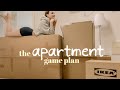 Empty Apartment Tour IKEA Trip Decor Plan Apartment Series Ep 2 Sissel