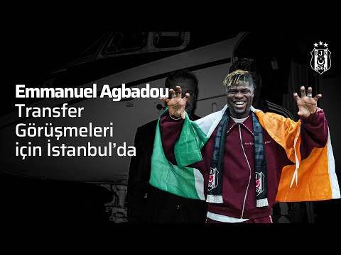 Transfer Görüşmesine Başladığımız Emmanuel Agbadou, İstanbul’da! 🦅