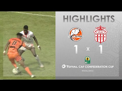 FC San Pédro 1-1 Hassania Agadir| HIGHLIGHTS | Match Day 3 | TotalCAFCC