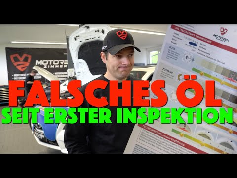 Customer was using the wrong engine oil from the start! We'll check the engine!