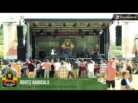 Rootz Radicals beim Black Forest on Fire Reggae Festival 2017 in Berghaupten