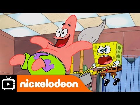 スポンジ・ボブ｜清掃業務｜ニコロデオンUK (SpongeBob SquarePants | Cleaning Duties | Nickelodeon UK)