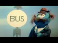 Classic Sesame Street The Bus Stop With A Small Bus