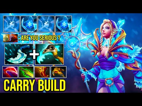 Crazy Physical Build [ Crystal Maiden ] [ MID ] - THIS CM IS IN ANOTHER LEVEL FOR SURE