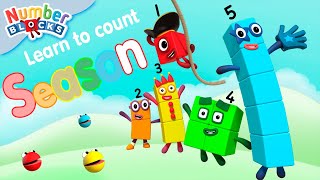 60 Minutos de Numberblocks 🧩 | Aprenda a Contar de 1 a 10 | Desenhos Educativos para Crianças