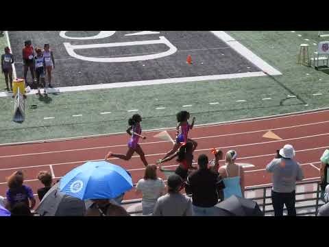 GIRLS 15-16 YEARS OLD HTH 4X100M RELAY SEMI @ 2025 AAU JUNIOR OLYMPICS GAMES