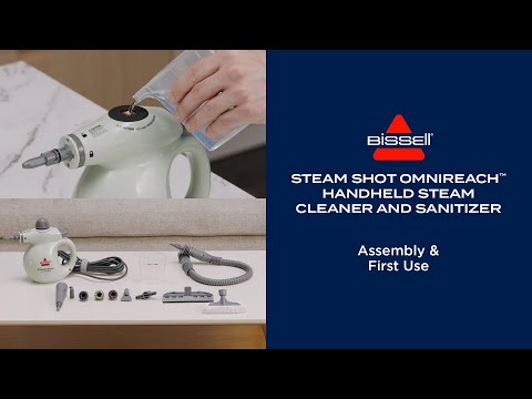 Assembly & How To Use | Steam Shot™ Omni / Steam Shot™ OmniReach™ Handheld Steam Cleaner