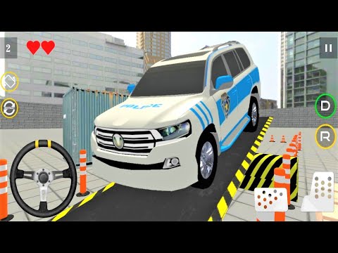 Prado POLICE Car Parking - SUV JEEP Driving Simulator - Android GamePlay