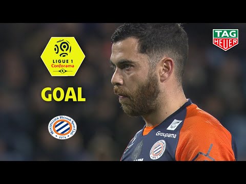 Goal Téji SAVANIER (57' pen)/Montpellier Hérault SC - RC Strasbourg Alsace (3-0) (MHSC-RCSA)/2019-20