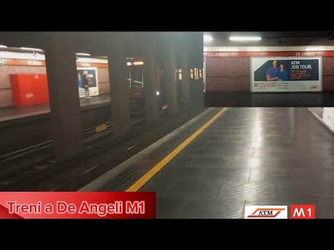 Treni a De Angeli della 🔴 M1