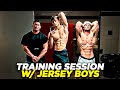 Training Session with David Laid & Dylan Mckenna