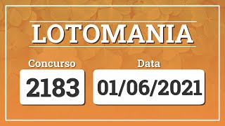 Capa de LOTOMANIA 2183