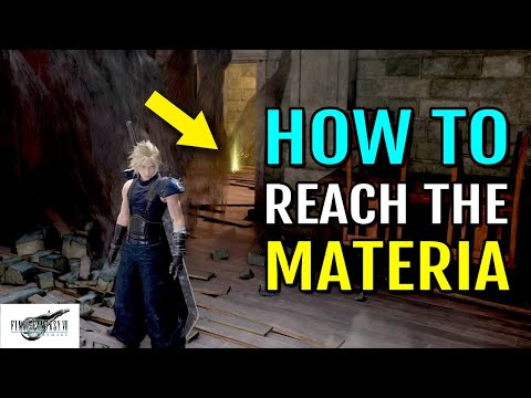 How to Reach the Yellow Materia in the Church | FF7 Remake (Chapter 8)