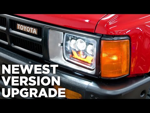 Toyota Pickup Truck/4Runner LED Headlight Install 5x7, 7x6
