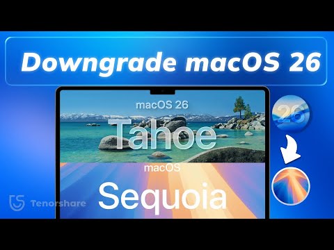 Downgrade von macOS Tahoe auf Sequoia | Schritt-für-Schritt-Anleitung (Schützen Sie Ihre Dateien)