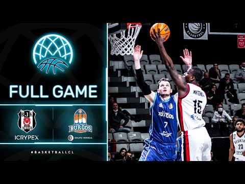 Besiktas Icrypex v Hereda San Pablo Burgos - Full Game | Basketball Champions League 2021-22