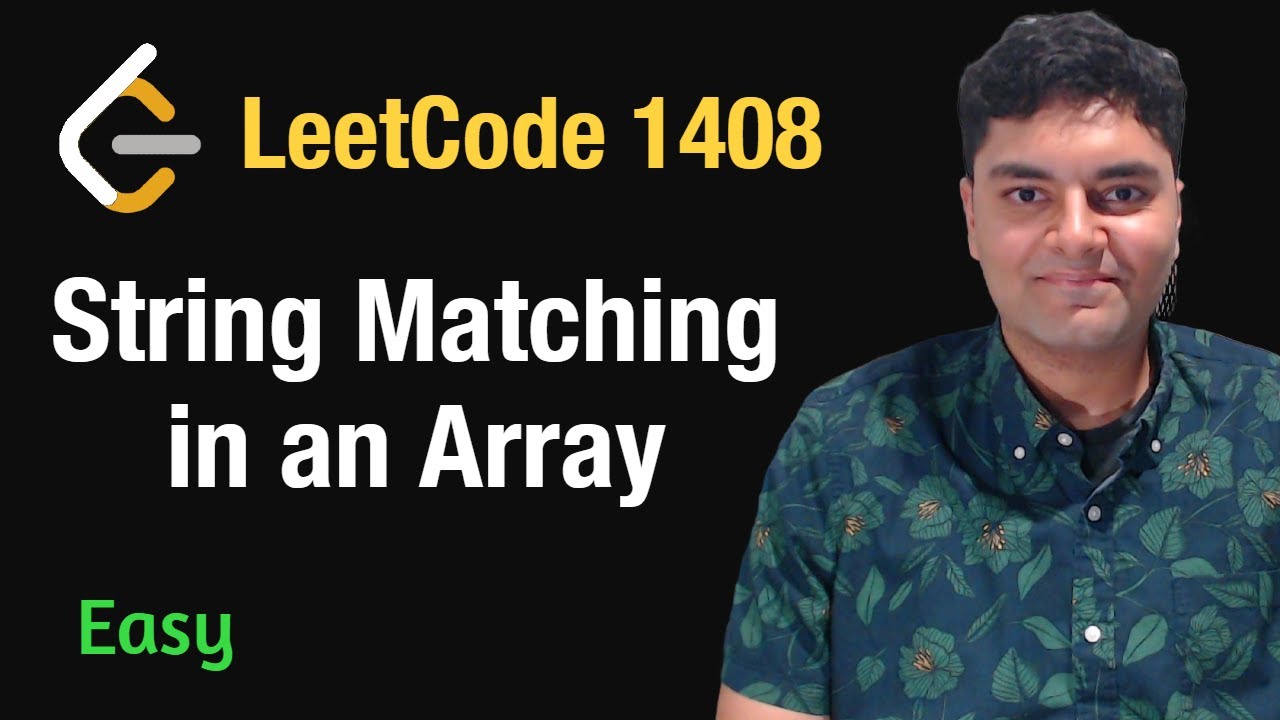 String Matching in an Array - Leetcode 1408 - Python