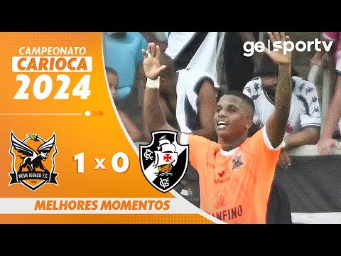 Gols e lances de Nova Iguaçú x Vasco da Gama