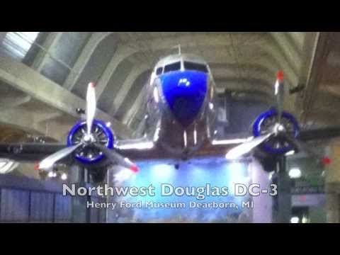 1939 DC-3 Northwest North Central Airlines, Boeing 40 and More!! Henry Ford Museum