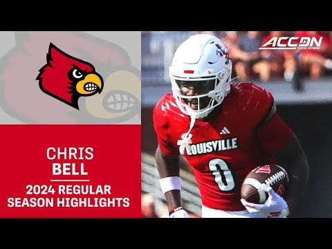 Chris Bell 2024 Regular Season Highlights | Louisville WR