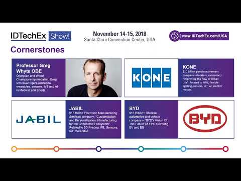 IDTechEx Show! USA November 14-15, 2018 Event Overview