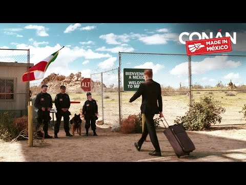 Conan v Mexiku #1: Přechod hranic a monolog ve španělštině