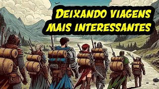 How to narrate journeys in RPG adventures in the best way.