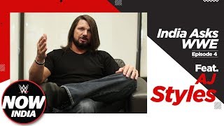 Will AJ Styles get another tattoo? - India Asks WWE! Ep.4: WWE Now India video