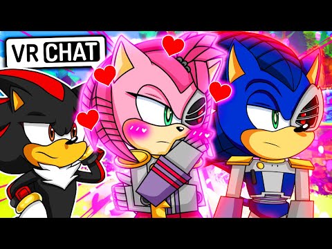 RUSTY ROSE LOVES RUSTY SONIC?! Shadow Meets Rusty Sonic & Rusty Rose! (VR Chat)