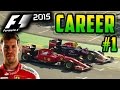 F1 2015 VETTEL CAREER MODE PART 1 ...