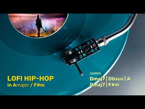 LoFi backing track in A major / F#m | Chill Hip-Hop Neosoul